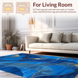 Artistic Multi Hued Wave(Blue)