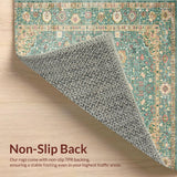 Elegant Sage Green Trellis Design(Blue)