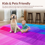 Eclectic Textured Color Splash(Pink)