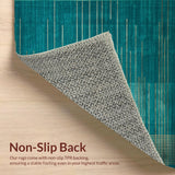 Dynamic Contemporary Linear Motif(Blue)