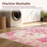 Vibrant Whimsical Flower Design(Pink)