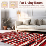 Elegant Multicolored Serape Design(Red)