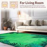 Dynamic Jungle Flora and Fauna Design(Green)