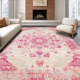Vibrant Whimsical Flower Design(Pink)