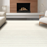 Ultra Soft Area Rug, Non Slip, Stain Resistant, Washable Area Rugs for Living Room, Bedroom, Rustic Textured Ombre Design(Beige)