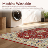 Luxurious Ogee Floral Accents(Red)