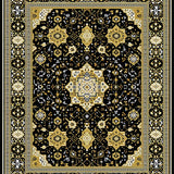 Contemporary Monochrome Geometric Design(Black)