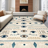 Striking Casual Eye Inspired Art(Beige)