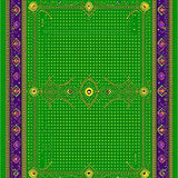 Bold Geometric Mardi Gras Style(Green)
