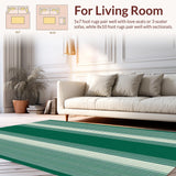Bold Minimalist Striped Design(Green)