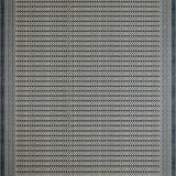 Ultra Soft Area Rug, Non Slip, Stain Resistant, Washable Area Rugs for Living Room, Bedroom, Unique Ogee Patterned Texture(Gray)