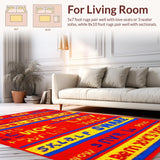 Eclectic Bright Phrase Motif(Red)