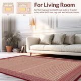 Elegant Octagonal Floral Arrangement(Red)