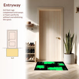 Energetic Abstract Expressionist Motif(Green)