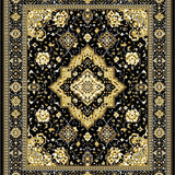 Minimalist Earth Tones Trellis Style(Black)