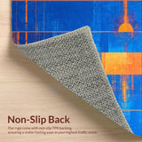 Eclectic Multicolor Wave(Blue)