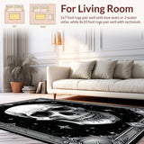 Eerie Black Witchcraft Motif(White)