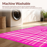 Light Pink Playful Buffalo Design(Pink)