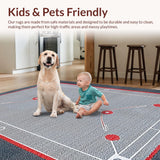 Cheerful Round with Athletic Motif(Gray)