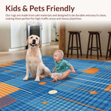 Contemporary Tiled Aesthetic(Blue)