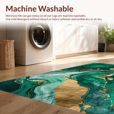 Contemporary Swirl Elegance(Green)