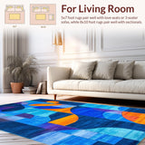 Lively Contemporary Wave Aesthetic(Blue)