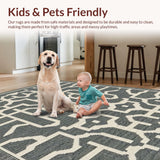 Chic Geometric Trellis Aesthetic(Gray)