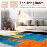 Elegant Color Splash Design(Blue)