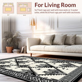 Contemporary Abstract Geometric Appeal(Black)