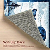 Chic Nature Inspired Graphic Design(Blue)