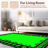 Elegant Green Checkered Design(Green)