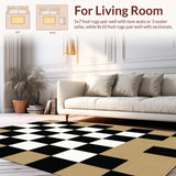 Rustic Black and Tan(Beige)