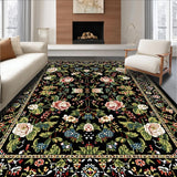 Chic Black and Green Garden Design(Black)