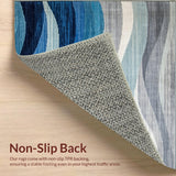 Contemporary Blue Toned Abstract(Blue)