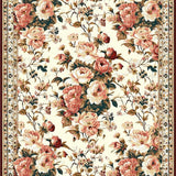 Contemporary Bold Leaf(Ivory)