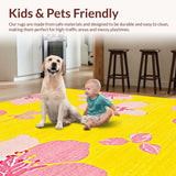 Joyful Circular Floral Fusion(Yellow)