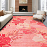 Coastal Coral Geometric Harmony(Red)