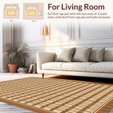 Cheerful Non Slip Decorative(Beige)