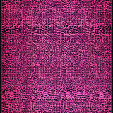 Ultra Soft Area Rug, Non Slip, Stain Resistant, Washable Area Rugs for Living Room, Bedroom, Stylish Black and White Zebra Flair(Pink)