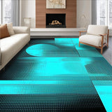 Elegant Teal and Black Design(Blue)