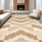 Artful Neutral Abstract Composition(Beige)