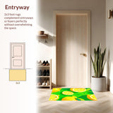 Contemporary Artful Citrus Theme(Yellow)