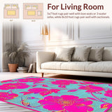 Bold Fluffy Modernist Decor(Blue)