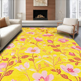 Charming Round Blossom Motif(Yellow)