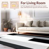 Chic Plush Minimalist Texture(Black)