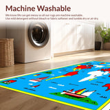 Colorful Alphabetic Interactive Canvas(Blue)