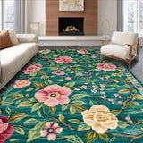 Chic Contemporary Floral Style(Green)