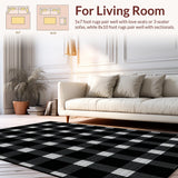 Cozy Vintage Checkered Aesthetic(Black)