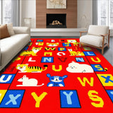 Brightly Illustrated Learning Landscape(Red)