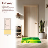 Artful Modern Plush Canvas(Green)